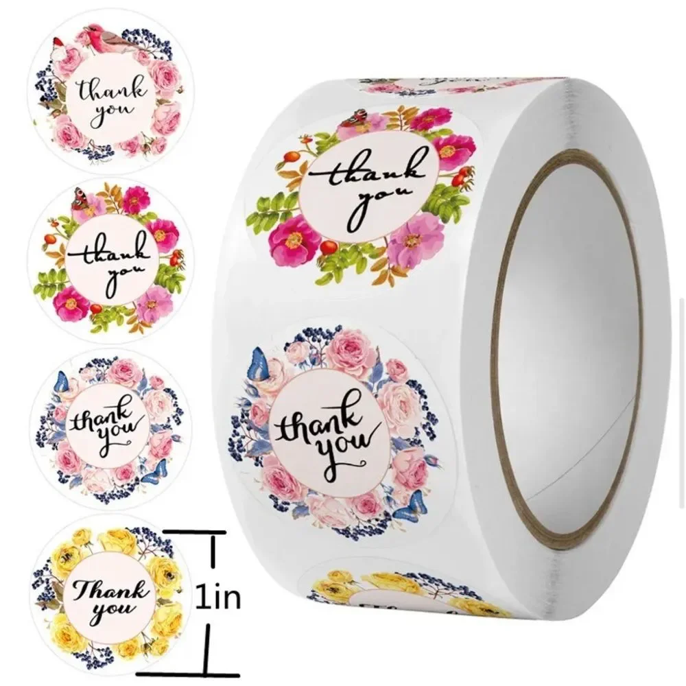 Thank You Stickers, Labels, Office Stationery Decorative Labels 500Pcs